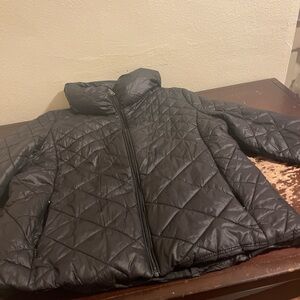 Victoria's Secret Black Satin Jacket